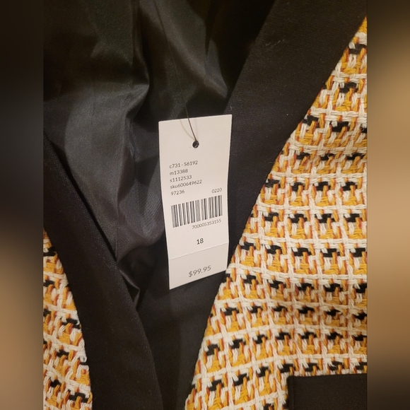 (NWT) Lane Bryant tweed jacket - Picture 4 of 10